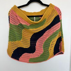 Free People Mila Crochet Mini Skirt